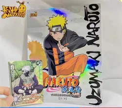 Kayou Naruto 4 Pocket Binder Holds 80 Cards With Kakashi NR-PR-001 Promo CCG TCG - Image 3