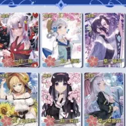 Doujin Box Trading 30 Packs TCG CCG Card Goddess Story 12M02 Waifu Booster PTR - Image 5