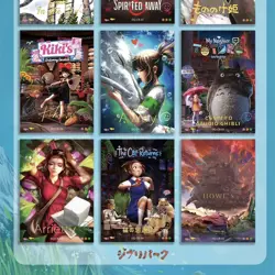 Anime World Studio Ghibli Collectible Trading Card Game Collector'a box CCG - Image 5