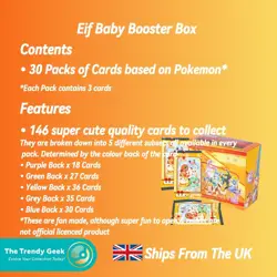 Eif Baby ELF Booster Box (30 Packs) Fan Made Pokemon Inspired Chinese Cards | UK - Image 3