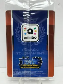 Nintendo Shadow Mewtwo Sealed Amiibo Card Pokken Tournament OEM Official Pokemon - Image 3