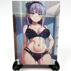 Dagashi Kashi Hotaru Shidare Sexy Anime Waifu Girl Lewd Goddess Story Art Card - Image 2