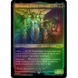 CLEOPATRA, EXILED PHARAOH (FOIL-ETCHED) Universes Beyond: Assassin's Creed MTG - Image 1