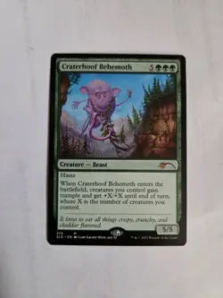 Magic The Gathering Craterhoof Extra Life Secret Lair Regular Version - Image 1