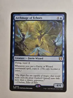 Archmage of Echoes Commander: Wilds of Eldraine Regular Magic The Gathering - Image 1