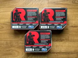 Pokemon TCG Team Rocket Tins - Full Set - 3 Tins Sealed - LOT [NEW] - Image 2