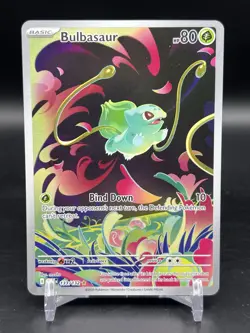 Bulbasaur 133/132 Mega Evolutions Illustration Rare Pokemon TCG English NM - Image 1