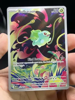 Bulbasaur 133/132 Mega Evolutions Illustration Rare Pokemon TCG English NM - Image 3