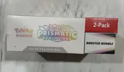 Pokemon Scarlet & Violet Prismatic Evolutions Costco Bundle 2-Pack NEW SEALED - Image 3