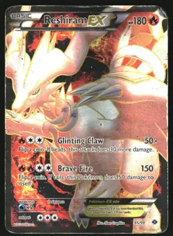2012 Pokemon Black & White Next Destinies #95 Reshiram - Image 1