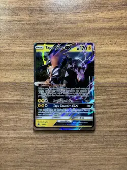 💎Shiny Tapu Koko GX Black Star Promo SM50 - Sun and Moon Pokemon TCG - LP - Image 1