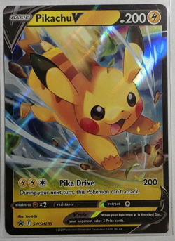 Pikachu V SWSH285 Sword & Shield Promo Pokemon TCG - Image 1