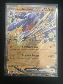Cynthia's Garchomp ex 104/182 - Destined Rivals - Pokemon TCG NM* - Image 1
