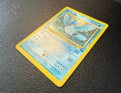 2000 POKEMON TCG ARTIKODIN ARTICUNO HOLO FOSSIL FRENCH PV 1ST EDITION 2/62 NM - Image 2