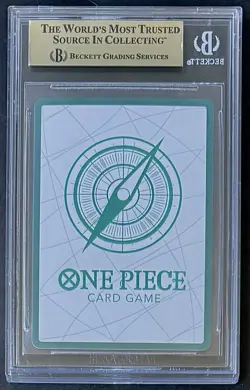 BGS 10 One Piece OP08 Don Card Silhouette Alt Art - English - DP5 - Graded - Image 2