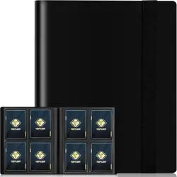 4 Pocket Card Binder for 160 Sleeves, Card Folder Ablum for Trading Cards Col... - Image 2
