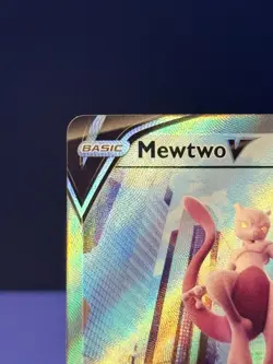 Mewtwo v Pokemon Go Alternate Full Art Holo Rare Card 072/078 Pokemon TCG - Image 3