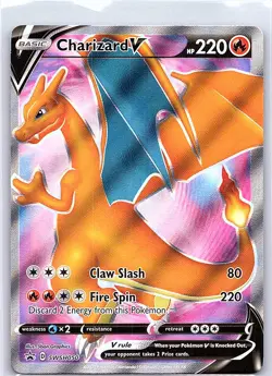 Charizard V - SWSH050 SWSH: Sword & Shield Promo Cards - Pokemon Card - NM - Image 1