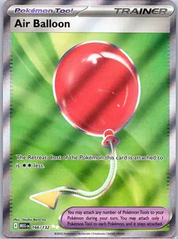 Air Balloon 166/132 ME01: Mega Evolution - Pokemon Card - NM - Image 1