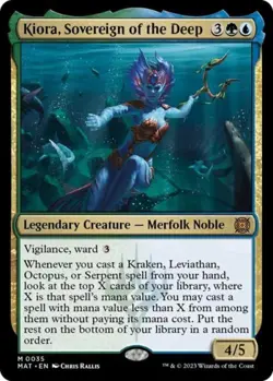 ~ Kiora, Sovereign of the Deep ~ NM ~ ~ MTG ~ - Image 1