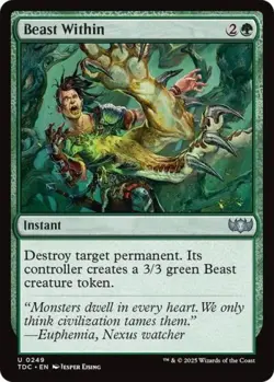 ~ Beast Within ~ NM ~ Commander: Tarkir: Dragonstorm ~ MTG ~ - Image 1