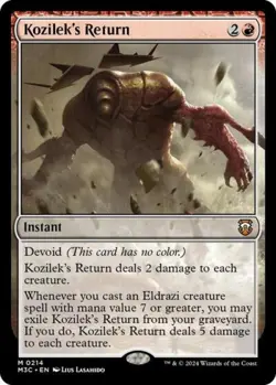 ~ Kozilek's Return ~ NM ~ Commander: Modern Horizons 3 ~ MTG ~ - Image 1