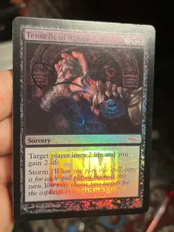 FOIL DCI Promo FNM • Tendrils Of Agony • Mtg (1978) - Image 1