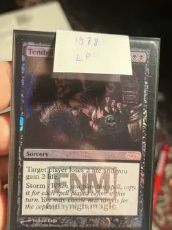 FOIL DCI Promo FNM • Tendrils Of Agony • Mtg (1978) - Image 4