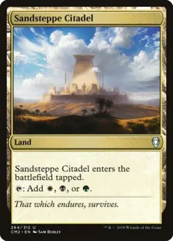 ~ Sandsteppe Citadel ~ LP ~ Commander Anthology Volume II ~ MTG ~ - Image 1