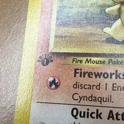 Pokemon Cards: Neo Genesis 1st Edition Common: Cyndaquil 57/111 - Image 2
