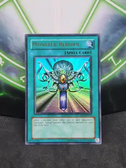 Yugioh Monster Reborn DB1-EN133 Ultra Rare NM - Image 1