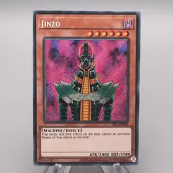 Yu-Gi-Oh yugioh Jinzo PSV-EN000 Secret Rare 2023 M-NM Japanese s443 - Image 1