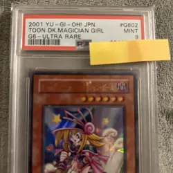 PSA9 Yugioh G6-02 Toon Dark Magician Girl Ultra Rare Japanese Promo 2001 - Image 3