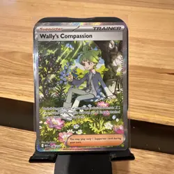 Wally's Compassion 186/132 Mega Evolution SIR Pokemon Card English NM - Image 1
