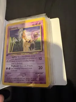 Vintage Pokemon Card Mini Binder FIRST EDITION - Image 3