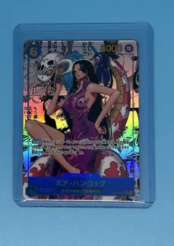 Boa Hancock Comic Parallel Manga Alt Art ONE PIECE Card Japanese OP07-051 - Image 1