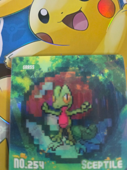 Treecko Pokemon 3D Lenticular card - Image 1