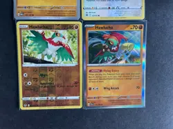 Hawlucha 4-card lot 1 HOLO Rare/1 Rev HOLO+more mixed Pokemon lot - ships PWE - Image 4