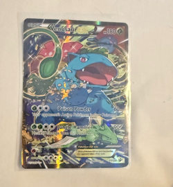 Pokemon TCG Venusaur EX Black Star Promo Full Art Holo Card XY123 - Image 1
