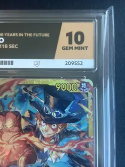 ACE 10 One Piece Card Game Sabo OP07-118 Secret SEC - Image 3
