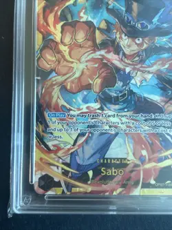 ACE 10 One Piece Card Game Sabo OP07-118 Secret SEC - Image 5