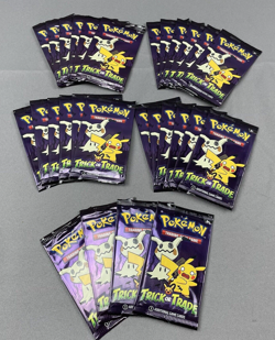 Lot 28 Packs Pokemon Trick or Trade Cards 2023 Halloween 3 Cards Per Pack New - Image 1
