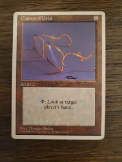 Glasses Of Urza - 1995 4th Edition - MTG Magic - Image 1