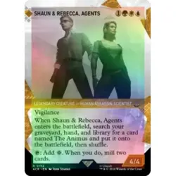 Foil Shaun & Rebecca, Agents (showcase) X4 Universes Beyond: Assassin's Creed - Image 1