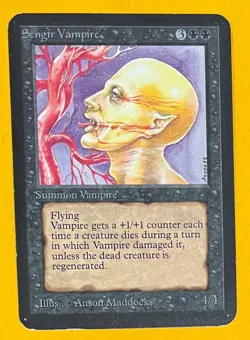 MTG SENGIR VAMPIRE Alpha (OldManMTG 008-192) - Image 1