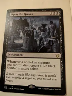 MTG ~ Open the Graves ~ Innistrad: Midnight Hunt ~ ~ Rare - Image 1