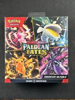 Pokemon TCG Paldean Fates Booster Bundle Sealed - Image 1
