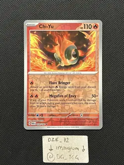 Pokemon Paradox Rift - Chi - Yu - 029/182 - Reverse Holo - M/NM - Image 1