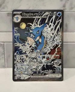 Kingdra EX 131 Pokemon TCG Scarlet & Violet Black Star Promo Holo - Image 1