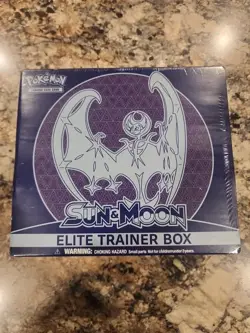 Pokemon TCG: Sun & Moon Elite Trainer Box (Lunala) - Sealed 728192530920 - Image 1